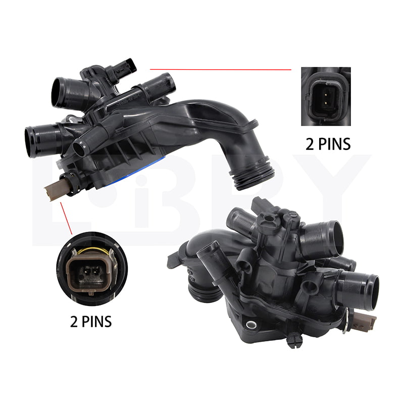 PEUGEOT CITROEN A01005 Engine Coolant Thermostat Housing Assembly 9810916980