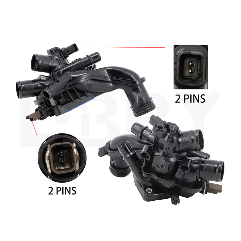 PEUGEOT CITROEN A01011 Engine Coolant Thermostat Housing Assembly 98086472801336.CP