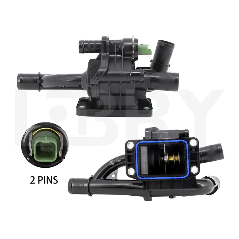 PEUGEOT CITROEN A01013 Engine Coolant Thermostat Housing Assembly 1336.AF9660660380 A04017A06001A08001A10004A12001