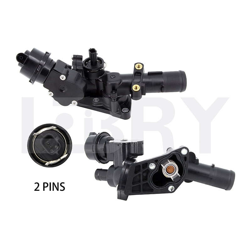 BENZ A03021 Engine Coolant Thermostat Housing Assembly A6072000215 A02038