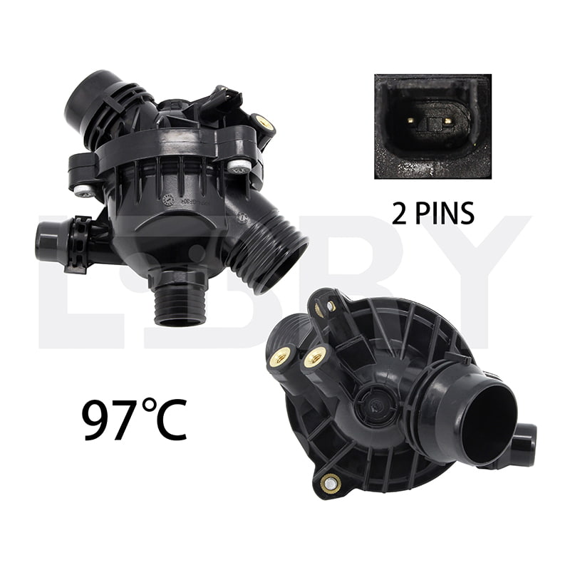 BMW MINI A04007 Engine Coolant Thermostat Housing Assembly 11537536655 11537544788 11537549476