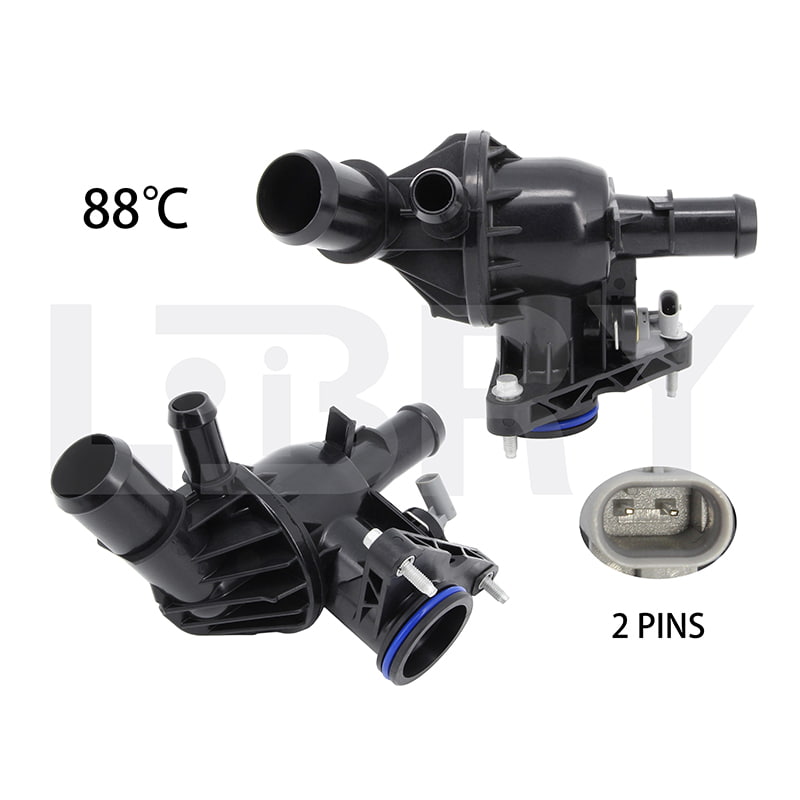FORD LINCOLN A06060 Engine Coolant Thermostat Housing Assembly 2347347 2037317 KK2Q9K478BA GK2Q9K478CA